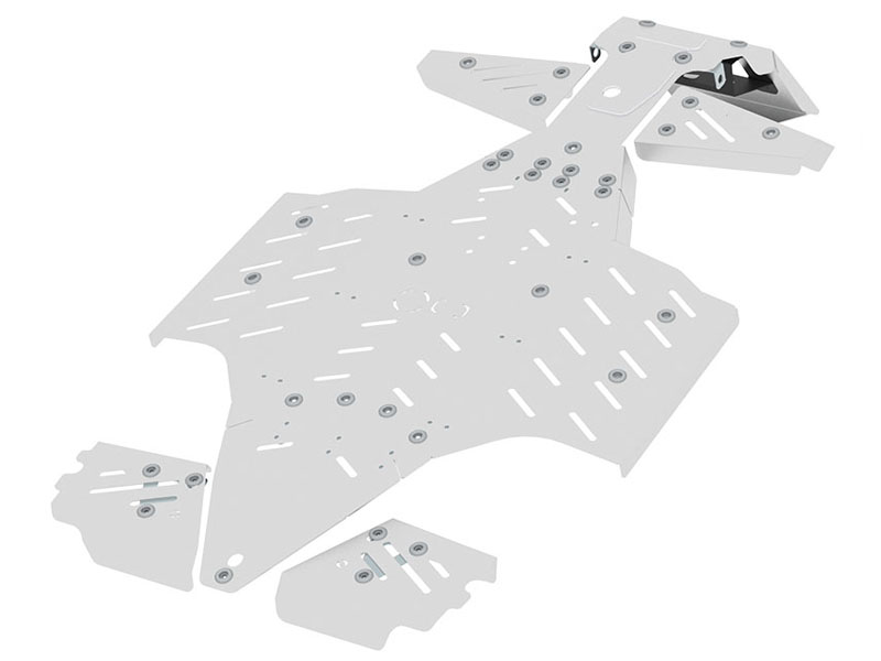 Pohjapanssari (alumiini)Polaris Sportsman TouringSP 850 (2015+) XP 1000 (...-2017)