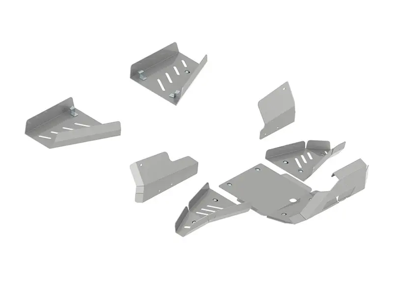 Skid plate set (alumiini)Yamaha Wolverine 7002017 - Image 4