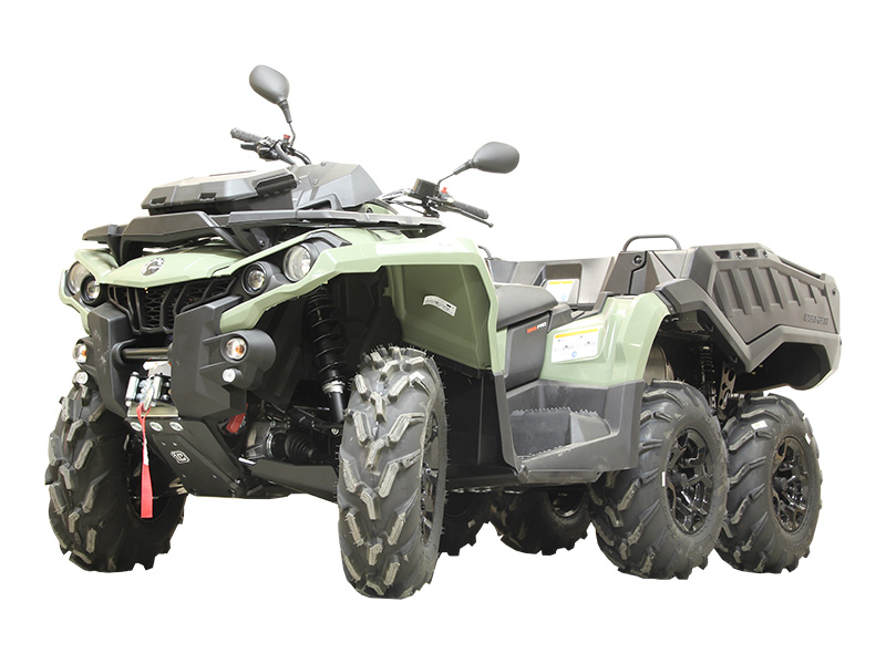 CanAm G2 Outlander 6x6 MAX- Pohjapanssari plastic(2017-2018)