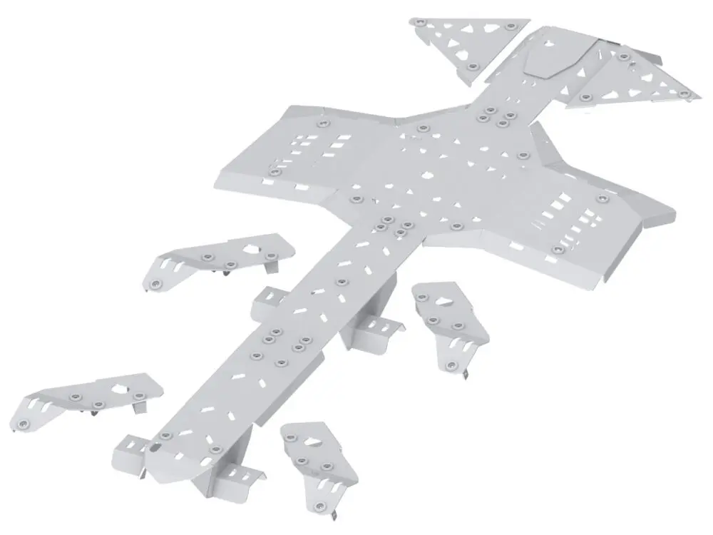 Pohjapanssari (alumiini)CanAm Outlander 6x6 450 T - Image 2