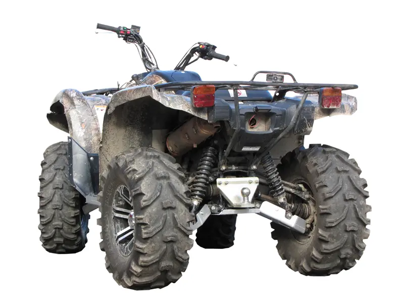 Pohjapanssari (alumiini)Yamaha Grizzly 550 / 700 (-2013) - Image 2