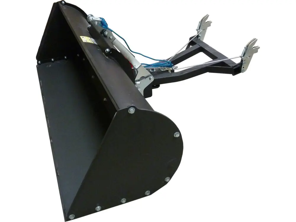 Mechanical plow bucket1280 mm / 50 infor "narrow" type adapters