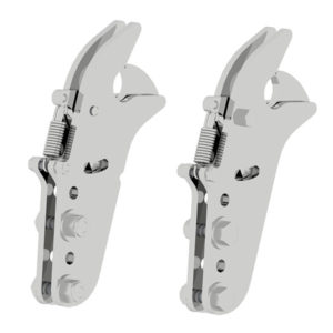 Latches, pair ( front mount system )