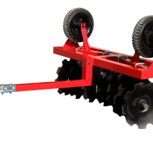 Flip over disc cultivator