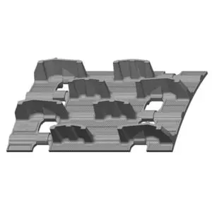 Polaris Telamatto 38 x 307 cm - Harja 44 mm - Jako 2,52"