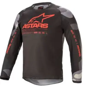 Alpinestars ajopaita Racer Tactical, junior, red camo