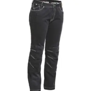 Lindstrands Wrap naisten ajofarkut, musta