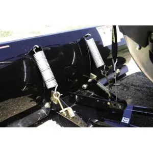 Puskulevyn palautusjousi