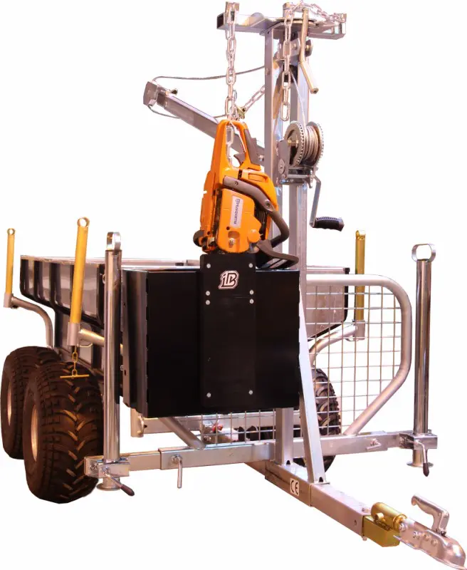 Luggage containerwith chainsaw holder - Image 4