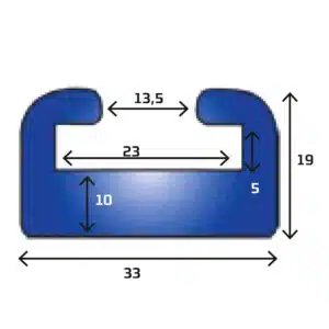 Sno-X Slides Polaris 172cm valk