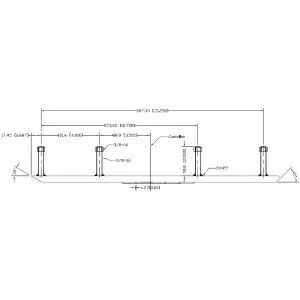 Sno-X ohjainrautapari 5" 90° C&A Pro