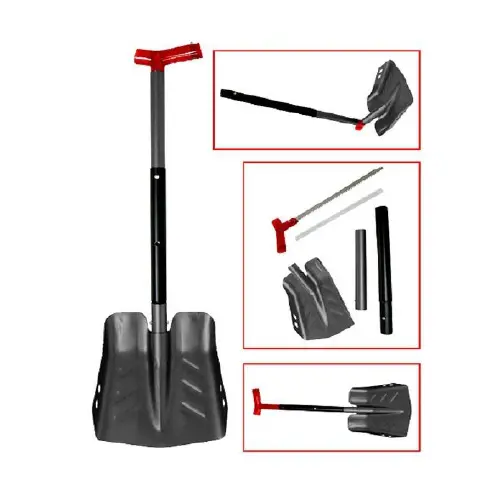 Lumilapio oksasahalla musta