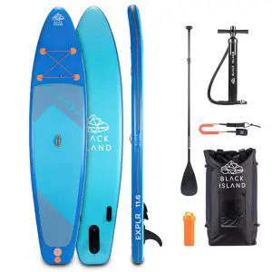 SUP-lauta Black Island EXPLR