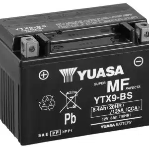 Yuasa akku, YTX9-BS (cp) Happopatruuna mukana (5) 14-202