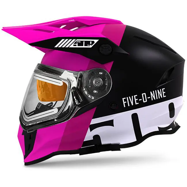 509 Delta R3 2.0 kelkkakypärä Pink, lämmitettävällä visiirillä - Image 2