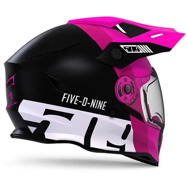 509 Delta R3 2.0 kelkkakypärä Pink, lämmitettävällä visiirillä - Image 3