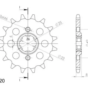JT- Etuhammasratas F281-15