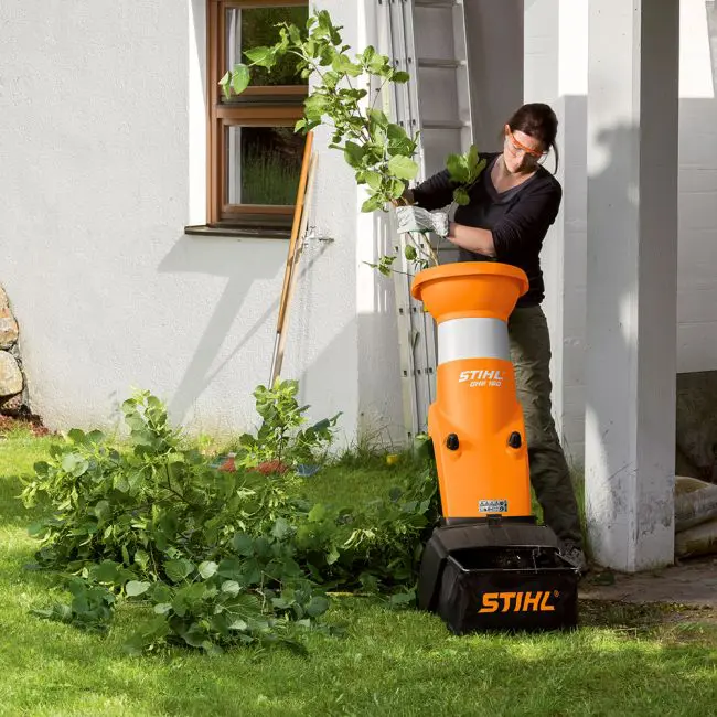 STIHL GHE 150 oksasilppuri / hakkuri tehokkaalla sähkömoottorilla - Image 3