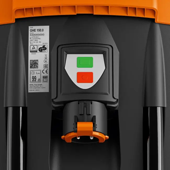 STIHL GHE 150 oksasilppuri / hakkuri tehokkaalla sähkömoottorilla - Image 4