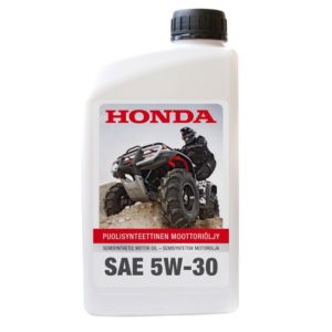 Honda 5W-30 moottoriöljy ATV / mönkijä 1 litra