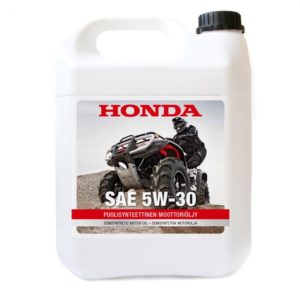 Honda 5W-30 moottoriöljy ATV / mönkijä 4 litraa