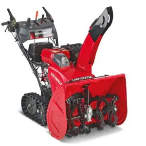 Honda lumilinko teloilla HSS 970A ETD