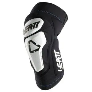 Leatt pehmeä polvisuojapari Knee Guard 3DF 6.0 White/Black