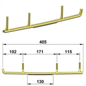 Totaltek CA-03N Sprint ohjainraudat Arctic Cat / C&A / Polaris