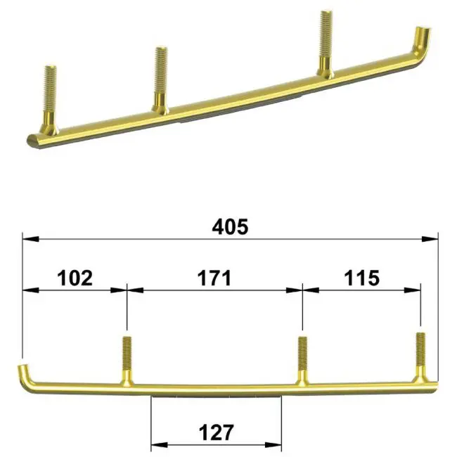 Totaltek CA-03T Touring ohjainraudat Arctic Cat / C&A / Polaris