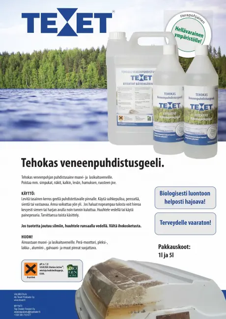 TEXET Tehokas veneenpuhdistusgeeli 1 litra - Image 2