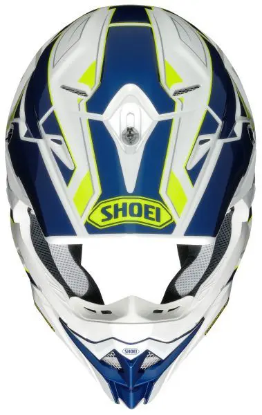 Shoei kelkkakypärä VFX-WR Allegiant TC-3 sin/valk/kelt. - Image 3