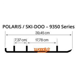 Ohjainrautapari Woody’s WSD-9350 Polaris / Ski-Doo