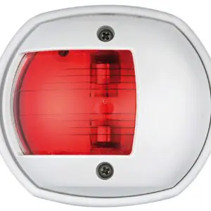 Kulkuvalo Compact 12 valkoinen - punainen