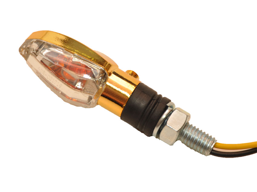 Mopon vilkut Mini Arrow kulta E-hyv.