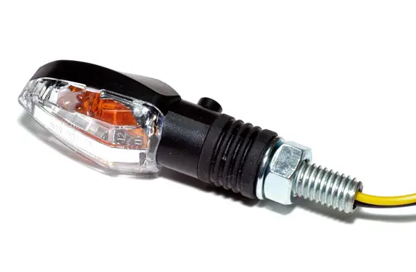 Mopon vilkut Mini Arrow musta E-hyv.