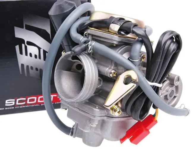 Naraku Kaasutin, 24mm, Metallikansi, Kiina-skootterit 4-T 50cc / Kymco 4-T / SYM