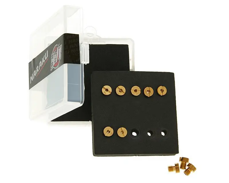 Naraku Suutinlajitelma, 5mm, #50 - #68 (10 kpl), Yhteensopiva: Dellorto