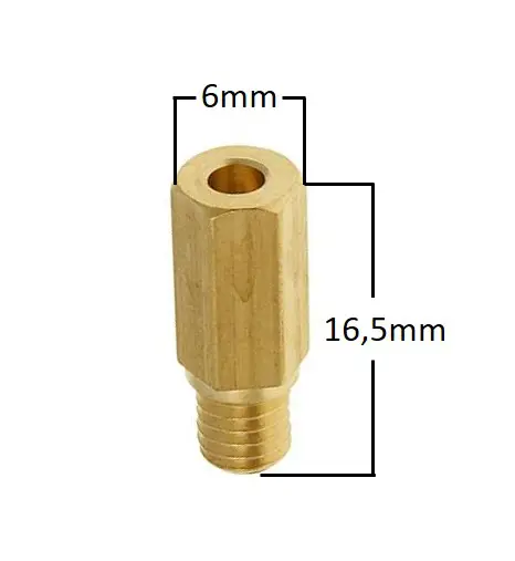 Pääsuutin, # 84 , Kuuskantti, Yhteensopiva: Keihin / Flat side
