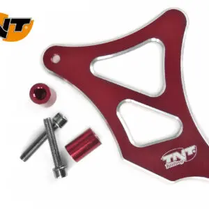 TNT Eturattaan suoja, Alumiini, Punainen, AM6