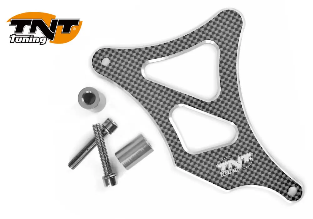 TNT Eturattaan suoja, Alumiini, Carbon-kuvio AM6