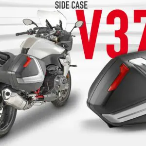 Givi V37 monokey 37lt laukkupari musta sivupaneeli
