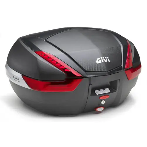 Givi V47 monokey 47lt laukku hiilikuitu look kansi