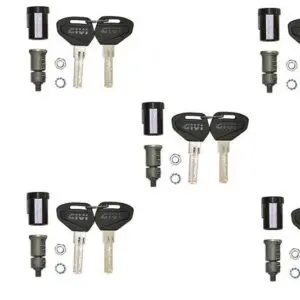 Givi Security lock lukkosarja sis. 3 lukkopesää + 6 avainta