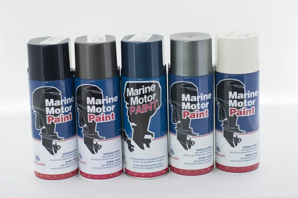 Moottorimaali 400ml, Yanmar metal grey
