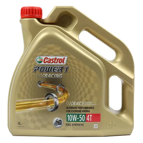 Castrol Power 1 Racing 4T 10W-50 4 L synteettinen moottoriöljy