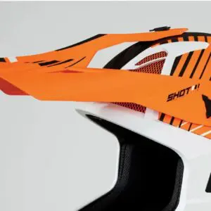 SHOT Lippa Lite Fury Musta/Neon/Oranssi Kiiltävä