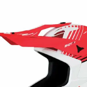 SHOT Lippa Lite Fury Valkoinen/Punainen Kiiltävä