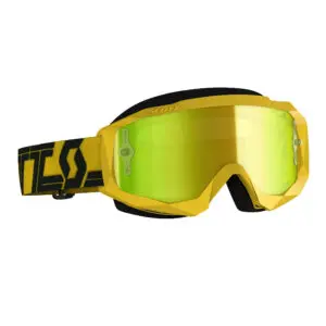 Scott Hustle X MX yellow/black, yellow chrome works