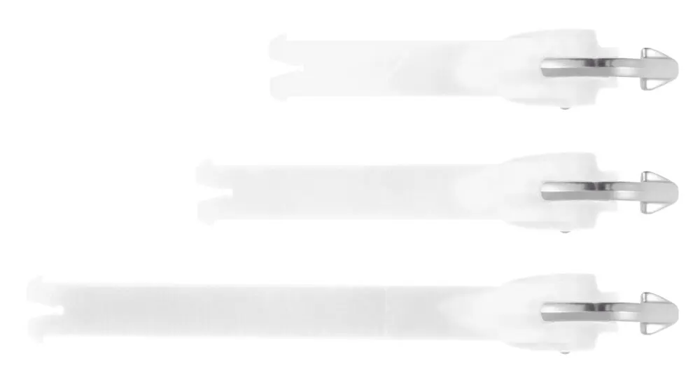 Alpinestars Buckle Strap set 2014-2018 Tech 10, Toucan valkoinen