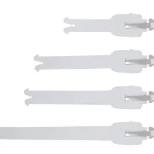 Alpinestars Buckle Strap set T7 Nya (Tech 7/Tech 5/Tech 8) valkoinen